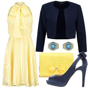 Outfit Una cerimonia con i fiocchi