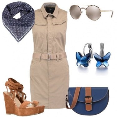 Outfit Il vestito in jeans