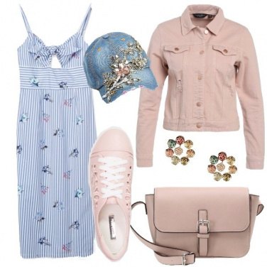 Outfit Toni romantici urbani