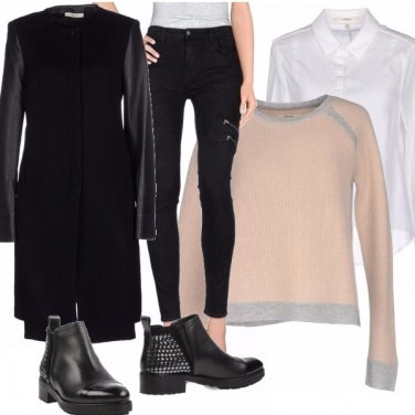 Outfit Rock con dolcezza