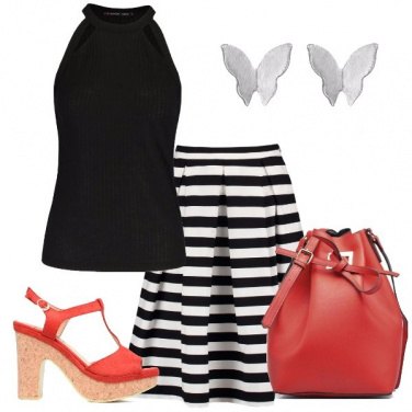 Outfit Righe