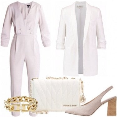 Outfit La tuta grigia