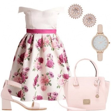 Outfit Bouquet di rose