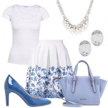 Outfit Blu come il mare