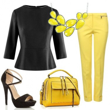 Outfit Gocce di giallo