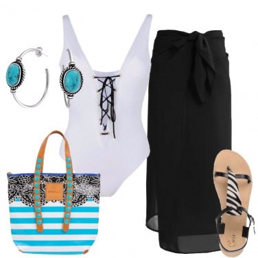 Outfit Il fascino dell\'intero bianco