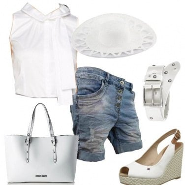 Outfit Bianco latte