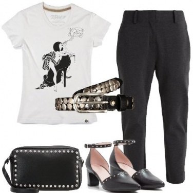 Outfit Rock soft al lavoro
