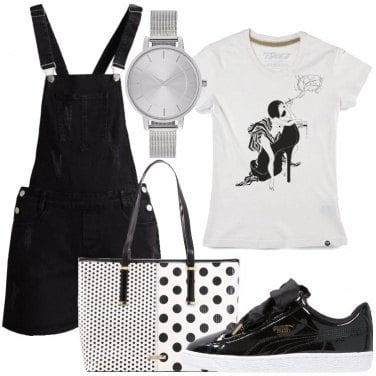 Outfit Sneakers in vernice