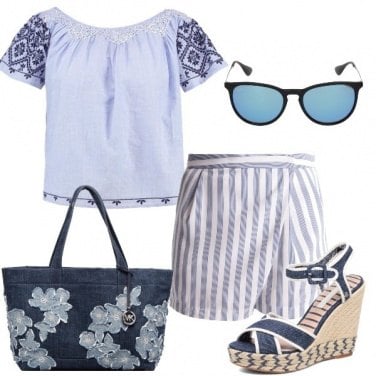 Outfit Una vacanza in blu