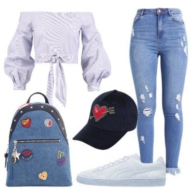Outfit Dritto al cuore