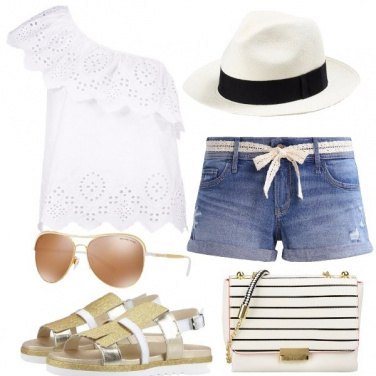 Outfit L\'arte del cappello Panama