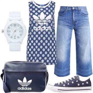 Outfit Blu sportivo