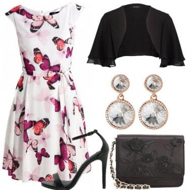 Outfit Farfalle colorate