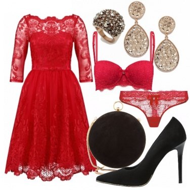 Outfit Lucky red