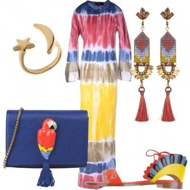 Outfit Mondo psichedelico e multiculturale