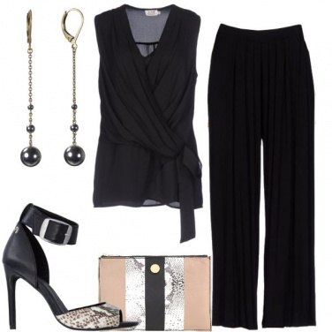 Outfit Chic in pantaloni
