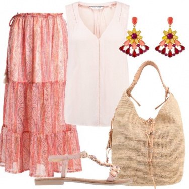 Outfit La gonna lunga