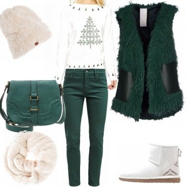 Outfit Natale in montagna