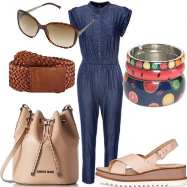 Outfit Comodamente in jeans