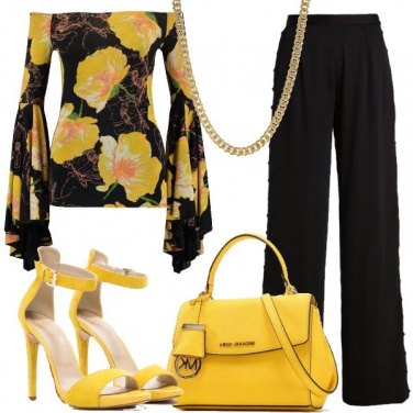 Outfit Fiori gialli