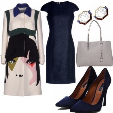 Outfit Il cappotto con il viso...
