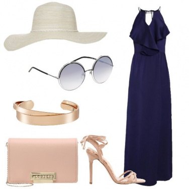 Outfit L\'abito blu