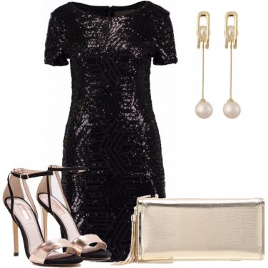 Outfit Festa scintillante