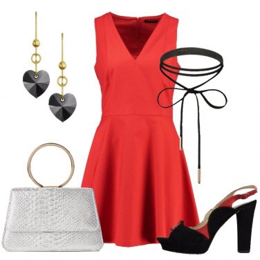 Outfit Seducente in rosso