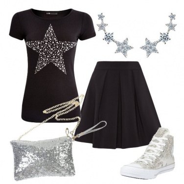 Outfit Brillante tra le stelle