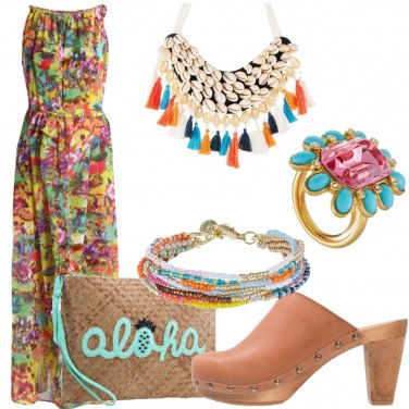 Outfit Benvenuta alle Hawaii