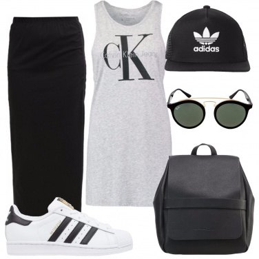 Outfit Donna in cappellino