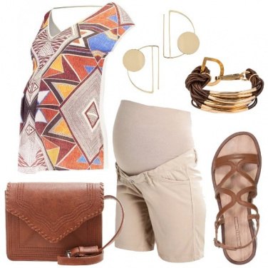 Outfit Mamma etnica