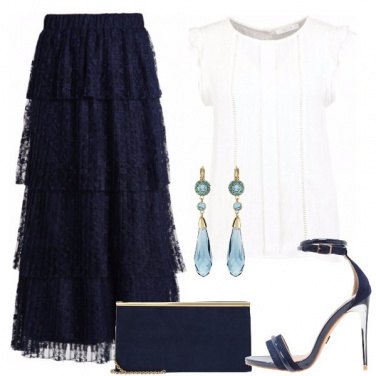 Outfit Merletto a balze