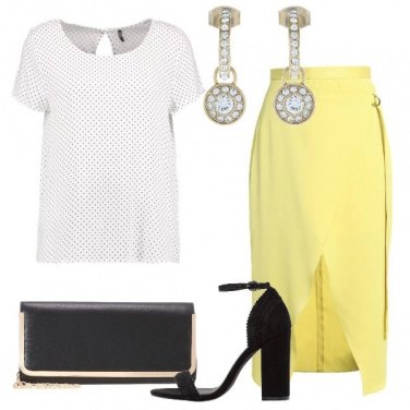 Outfit La gonna gialla