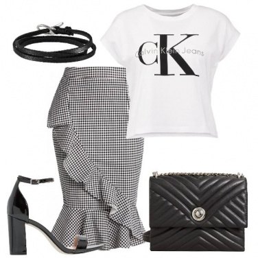 Outfit Gonna fantasia vichy