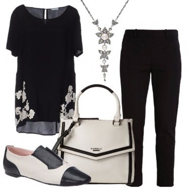 Outfit Il bianco e il nero