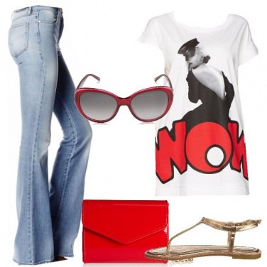 Outfit La T shirt che non passa inosservata