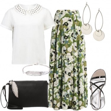 Outfit La gonna a fiori