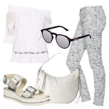 Outfit Uscita in bianco
