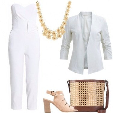 Outfit Jumpsuit in ufficio