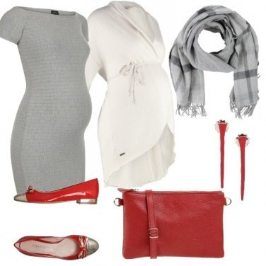Outfit A natale la mamma in attesa