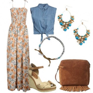 Outfit Un tocco di jeans