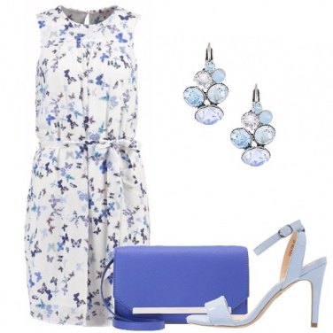 Outfit Le farfalle sul vestito