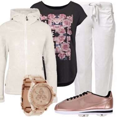 Outfit Le sneakers laminate
