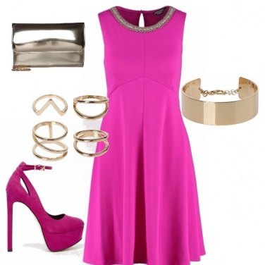Outfit Rosa shocking