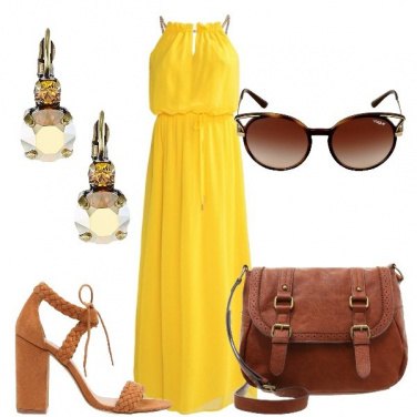 Outfit Amo il giallo