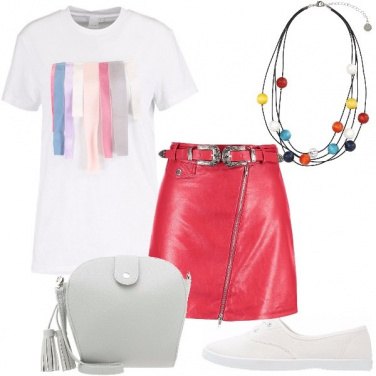 Outfit La gonna a campana