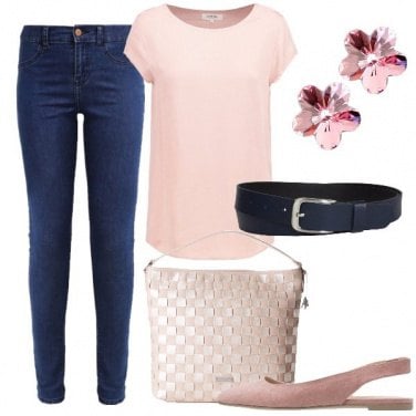 Outfit Rosa blu