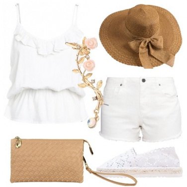 Outfit Fiocco e merletto